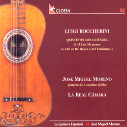 Luigi Boccherini : Quintetos Con Guitarra : Jose Miguel MorenoㆍLa Real Camara