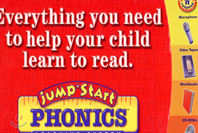 JumpStart Phonics Learning System (3-8세)