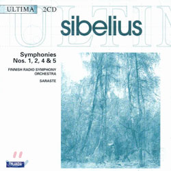 Sibelius : Symphony No.1ㆍ2ㆍ4ㆍ5 : Saraste