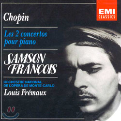 Chopin : Piano Concertos Nos.1 &amp; 2 : Samson FrancoisㆍLouis Fremaux