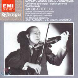 MozartㆍMendelssohnㆍVieuxtemps : Violin Concertos : Heifetz