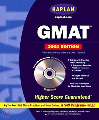 Kaplan GMAT 2004 with CD-ROM