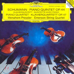 Emerson String Quartet 슈만 : 피아노 오중주ㆍ피아노 사중주 (Schumann : Piano Quintet Op.44ㆍPiano Quartet Op.47)