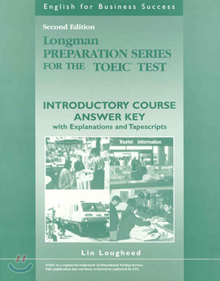 Longman Preparation Series for the TOEIC Test Introductory Course Answer Key