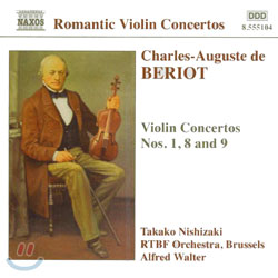 Takako Nishizaki 드 베리오: 바이올린 협주곡 1, 8, 9번 (Beriot: Violin Concertos Nos. 1, 8 & 9)