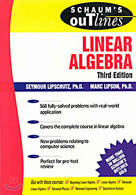Schaum's Outline of Linear Algebra (Paperback)