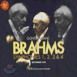 Brahms : Symphony 1, 2, 3 &amp; 4 : Gunter WandㆍNDR-Sinfonieorchester