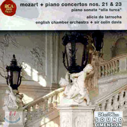 Mozart : Piano ConcertoㆍPiano Sonata 'Alla Turca' : Alicia De LarrochaㆍECOㆍSir Colin Davis