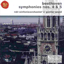 Beethoven : Symphony No.4 &amp; 5 : NDR-SinfonieorchesterㆍGunter Wand