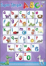 Super Simple ABC Phonics 소문자 포스터