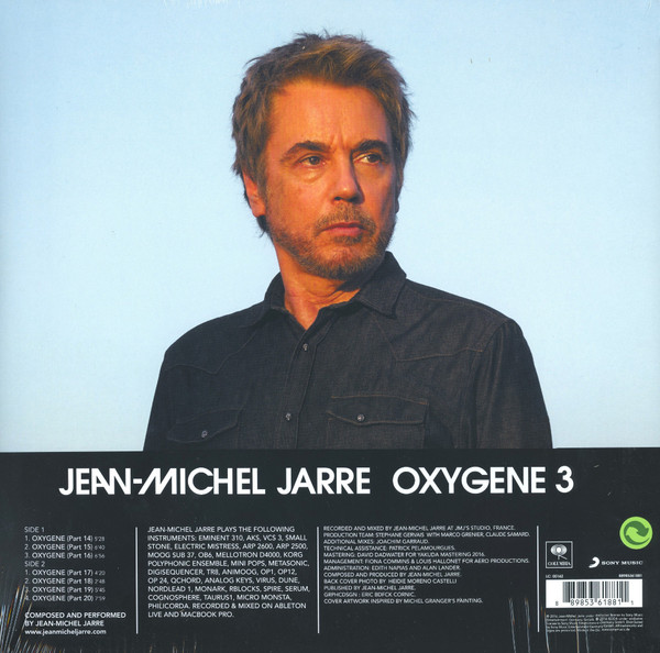 Jean Michel Jarre (장 미셸 자르) - Oxygene 3 [LP]