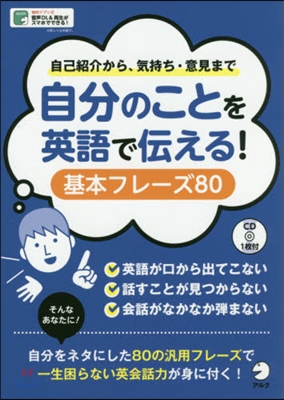 自分のことを英語で傳える!基本フレ-ズ