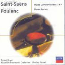 Pascal Roge - Saint-Saens, Poulenc : Piano Concertos Nos.2 &amp; 4 (수입/미개봉/4674712)