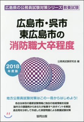 ’18 廣島市.吳市.東廣島 消防職大卒