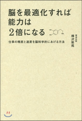 腦を最適化すれば能力は2倍になる