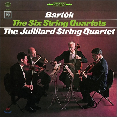 Juilliard String Quartet 바르톡: 여섯 개의 현악 사중주 - 줄리어드 현악 사중주단 (Bartok: The Six String Quartets) [3 LP] 
