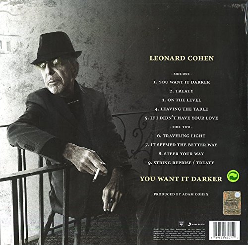 Leonard Cohen (레너드 코헨) - You Want It Darker [LP]