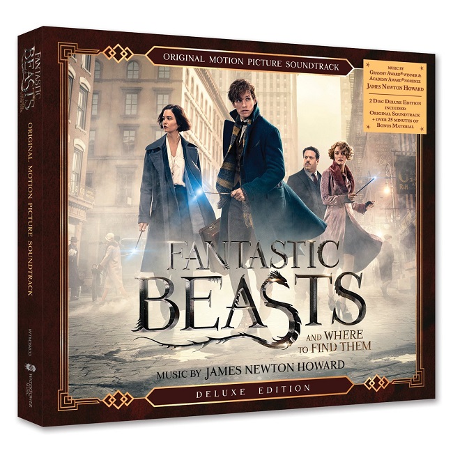 신비한 동물사전 영화음악 (Fantastic Beasts and Where To Find Them OST by James Newton Howard 제임스 뉴튼 하워드) [2CD Deluxe Edition]