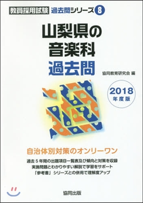 山梨縣の音樂科過去問 2018年度版