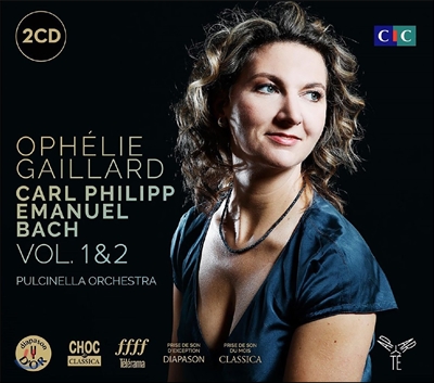 Ophelie Gaillard 카를 필리프 에마누엘 바흐 프로젝트 1 & 2집 (C.P.E Bach Project Vol.1 & 2) 오펠리 가이야르