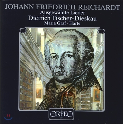 Dietrich Fischer-Dieskau 요한 프리드리히 라이하르트: 가곡집 (Johann Friedrich Reichardt: Lieder) 디트리히 피셔-디스카우, 마리아 그라프 [하프]