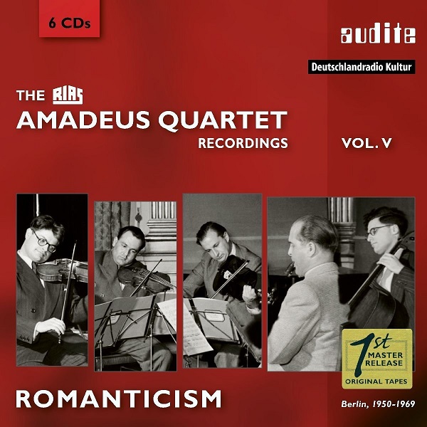 아마데우스 사중주단 5집 - 로맨티시즘[낭만주의] (The RIAS Amadeus Quartet Recordings Vol. 5: Romanticism)