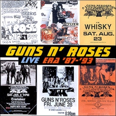 Guns N&#39; Roses - Live Era &#39;87-&#39;93 건즈 앤 로지스 라이브 앨범 1987-1993