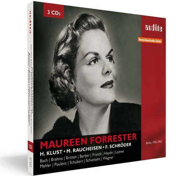 Maureen Forrester 모린 포레스터의 가곡 가창집 - 브람스 / 브리튼 / 바흐 / 바버 / 말러 / 슈베르트 (Brahms / Britten / C.P.E. Bach / Barber / Franck / Mahler / Schubert: Lieder)