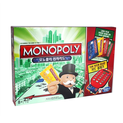 [코리아보드게임즈] 모노폴리 전자카드 Monopoly  Electronic Banking