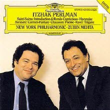 Itzhak Perlman - Saint-Saens, Sarasate, Chausson, Ravel (수입/미개봉/4230632)