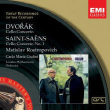 Mstislav Rostropovich - Dvorak, Saint-Saens : Cello Concertos (수입/미개봉/724356759428)