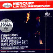 Byron Janis, Antal Dorati - Rachmaninov: Piano Concerto No.2 (SACD/수입/미개봉/4706392)