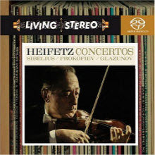 Jascha Heifetz - Sibelius, Glazunov & Prokofiev : Violin Concertos (SACD/수입/82876663722)