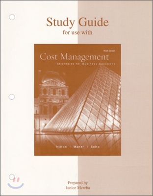 Study Guide for Use With Cost Management