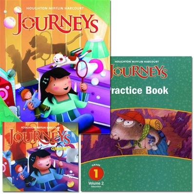 Journeys Grade 1.5 Set : Student Edition + Practice Book + Audiotext CD