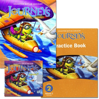 Journeys Grade 2.2 Set : Student Edition + Practice Book + Audiotext CD
