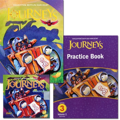 Journeys Grade 3.2 Set : Student Edition + Practice Book + Audiotext CD
