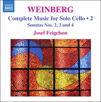 Josef Feigelson 바인베르크: 첼로 독주 전곡 2집 - 소나타 2번 3번 4번 (Weinberg: Complete Music For Cello Vol.2)