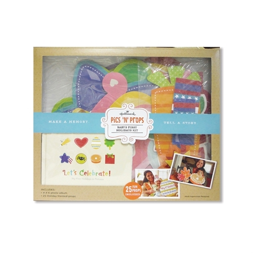 홀마크 베이비 기프트 PICS &#39;N&#39; PROPS_Baby&#39;s first holidays Kit 첫번째 기념일 촬영 키트 - BBY4421