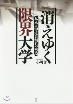 消えゆく「限界大學」－私立大學定員割れの