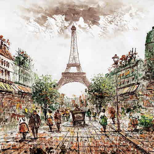1000조각 직소퍼즐▶ 파리와 에펠탑 (BN10-041)