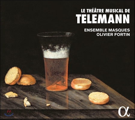 Ensemble Masques 텔레만의 극 음악: 관현악 모음곡집 - 서곡, 폴란드 협주곡 (Le Theatre Musical de Telemann) 앙상블 마스크, 올리비에 포르탱