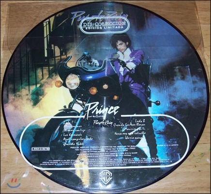 Prince & The Revolution (프린스 앤 더 레볼루션) - Purple Rain [픽처 디스크 LP]
