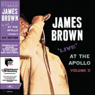 James Brown (제임스 브라운) - Live At The Apollo Vol. II (1967년 6월 아폴로 극장 라이브) [3LP Limited Deluxe Edition]