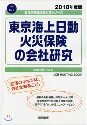 ’18 東京海上日動火災保險の會社硏究