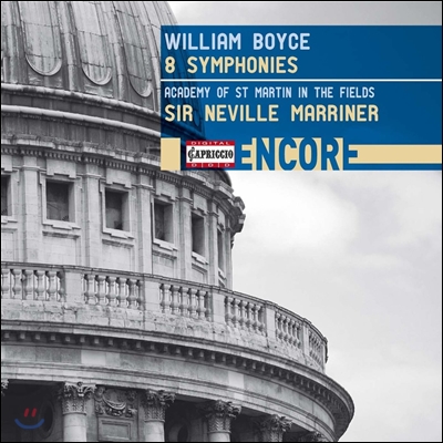 Neville Marriner 윌리엄 보이스: 여덟 개의 교향곡 (William Boyce: 8 Symphonies) 네빌 마리너, 아카데미 오브 세인트 마틴 인더 필즈