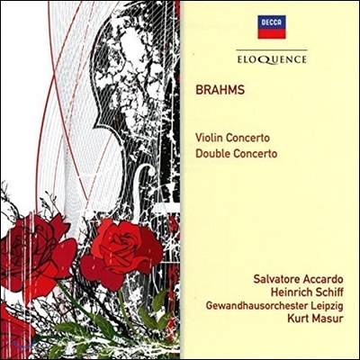 Salvatore Accardo 브람스: 바이올린 협주곡, 이중 협주곡 (Brahms: Violin Concerto Op.77, Double Concerto Op.102) 살바토레 아카르도, 하인리히 쉬프, 쿠르트 마주어