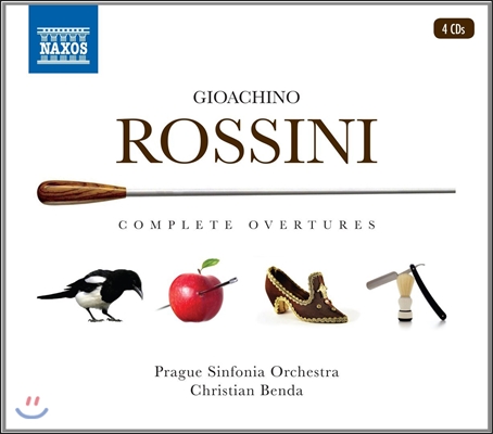 Christian Benda 로시니: 오페라 서곡 전집 세트 (Gioachino Rossini: Complete Overtures) 프라하 신포니아 오케스트라, 크리스티안 벤다