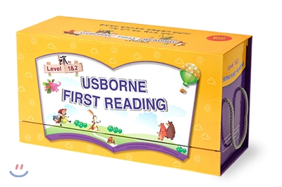 [중고] Usborne First Reading 1,2단계 40종 Full Set (Book+CD)