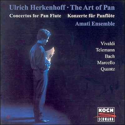 Ulrich Herkenhoff 울리히 헤르켄호프: 비발디, 텔레만 &amp; 바흐 외 : 팬 플루트를 위한 협주곡 (Concertos for Pan flute)